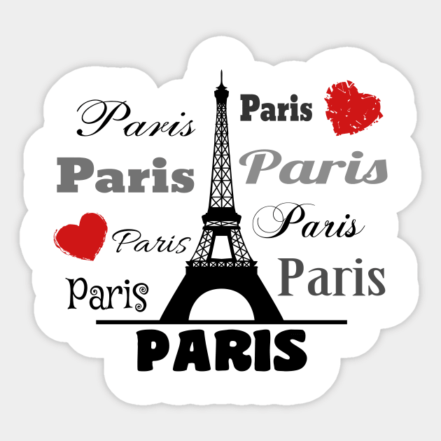 Paris Sticker by BattaAnastasia